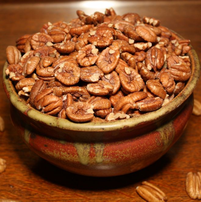 Salted & Roasted Pecans - 20 lbs